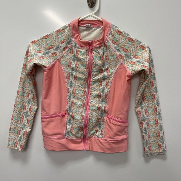 Cabana Life Rashguard swim top or jacket Sz 7/8 - Picture 1 of 10